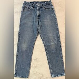 Wrangler 100% Cotton Relaxed Fit Jeans 33 X 34